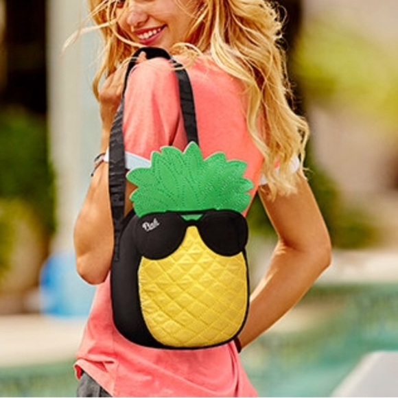 Victoria's Secret Handbags - Victoria’s Secret Pineapple Cooler Bag